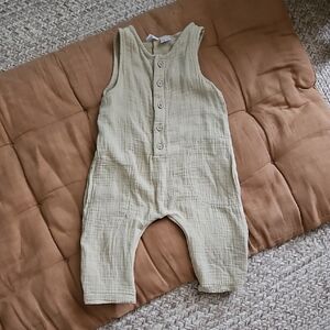 Zara Kids Beige Jumpsuit
